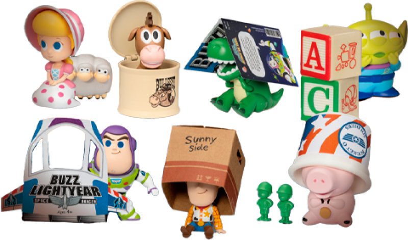 Toy Story Hide-and-Seek Blind Box Set by Beast Kingdom
