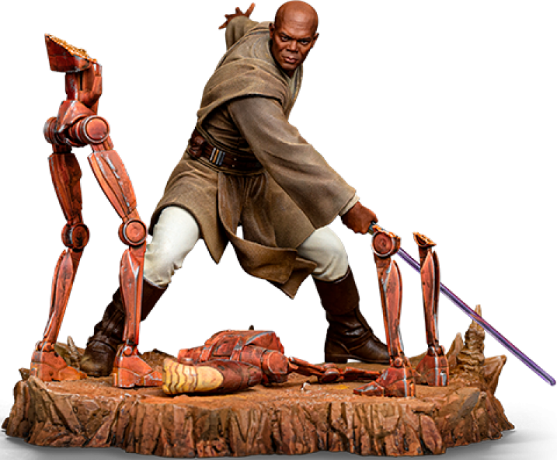 Mace Windu 1:10 Scale Statue by Iron Studios