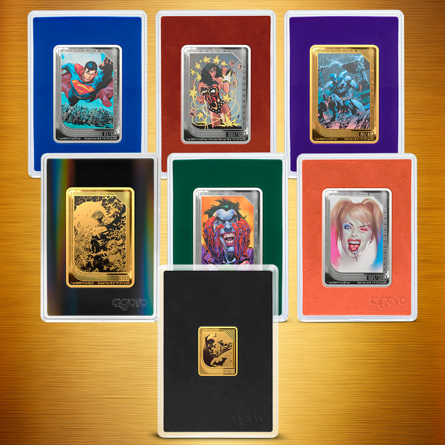 スーパーコレクション版DC漫画金属駒セット Trading Coins – The Art of DC Comics by Agoro | Sideshow Collectibles
