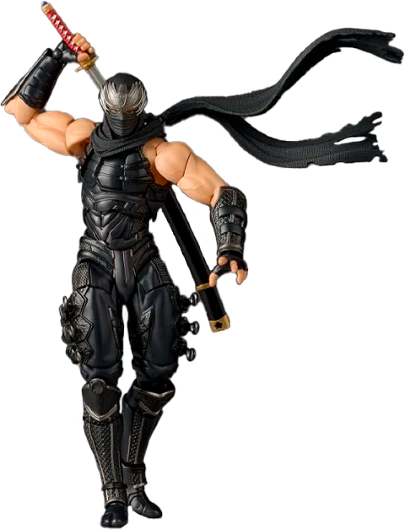 Ryu Hayabusa Revoltech Action Figure by Kaiyodo