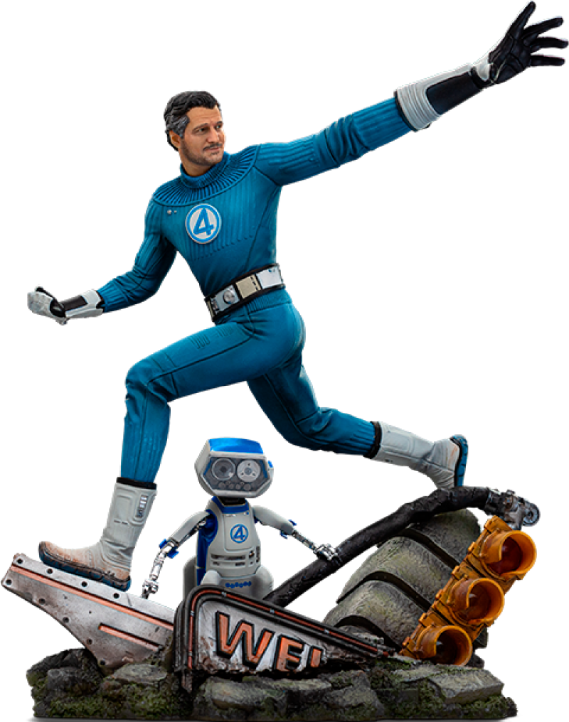 Mr. Fantastic 1:10 Scale Statue by Iron Studios