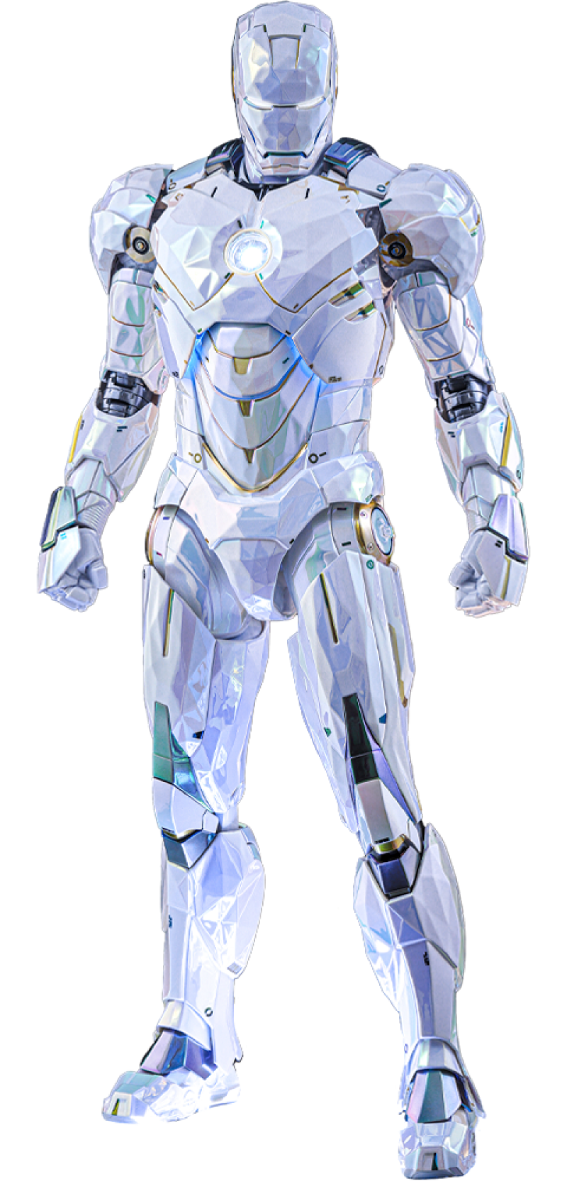 Iron Man Mark IV (Sub-Zero Fractal Armor) Sixth Scale Figure by Hot Toys