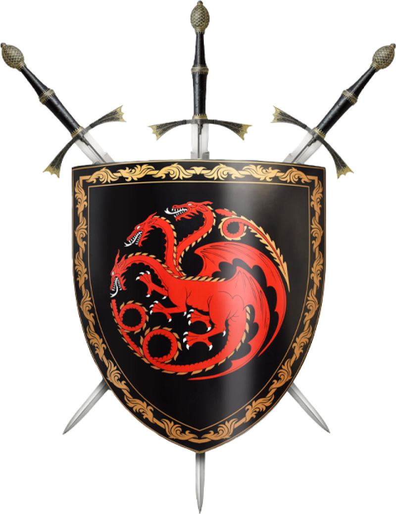 Targaryen Shield Prop Replica by Valyrian Steel