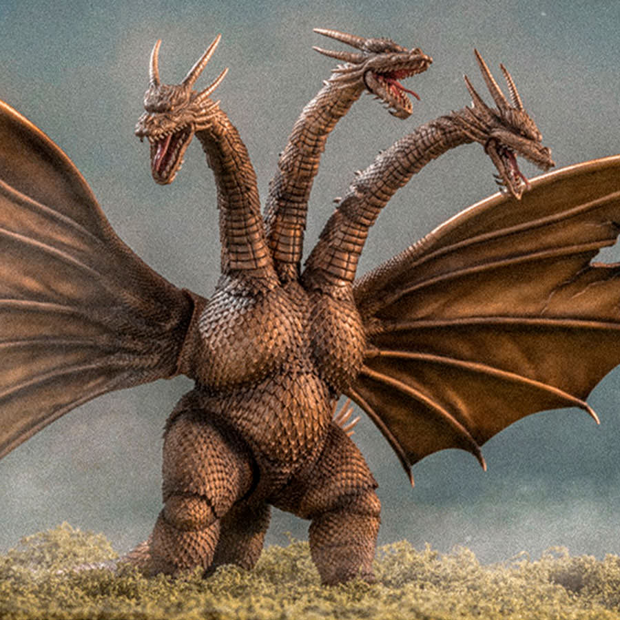 キングギドラ 1964　KING GHIDORAH　海外製アクションフィギュア s-l400.jpg