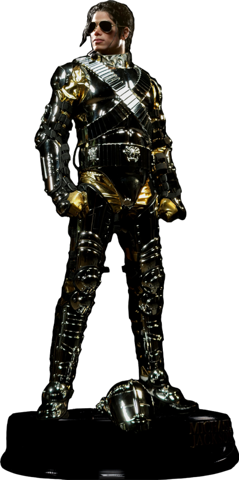 Michael Jackson "HIStory Tour" (Deluxe Armor Version) Statues by Damtoys