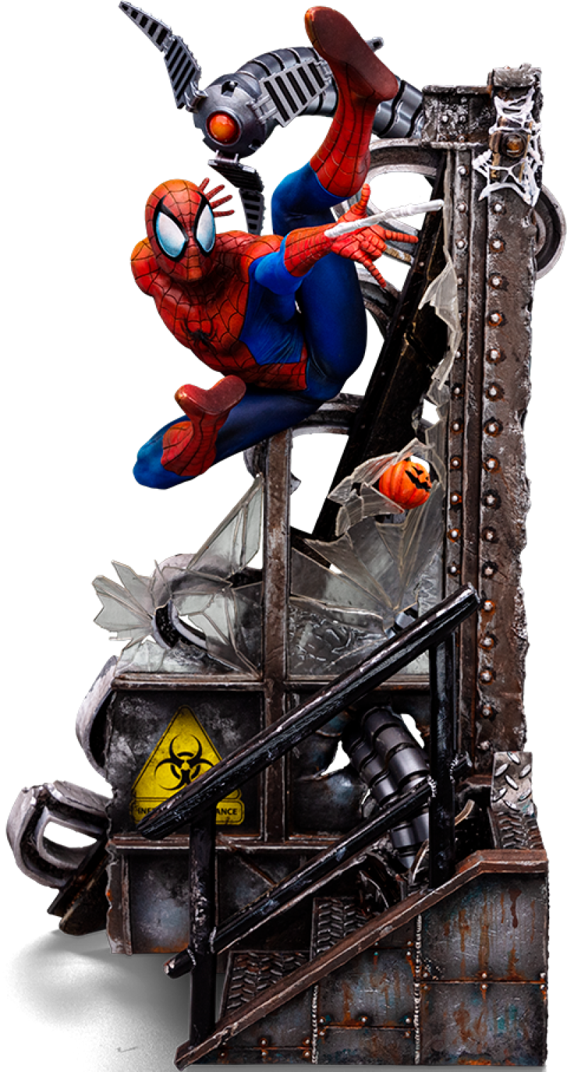 Spider-Man (10th Anniversary) 1:10 Scale Statue by Iron Studios