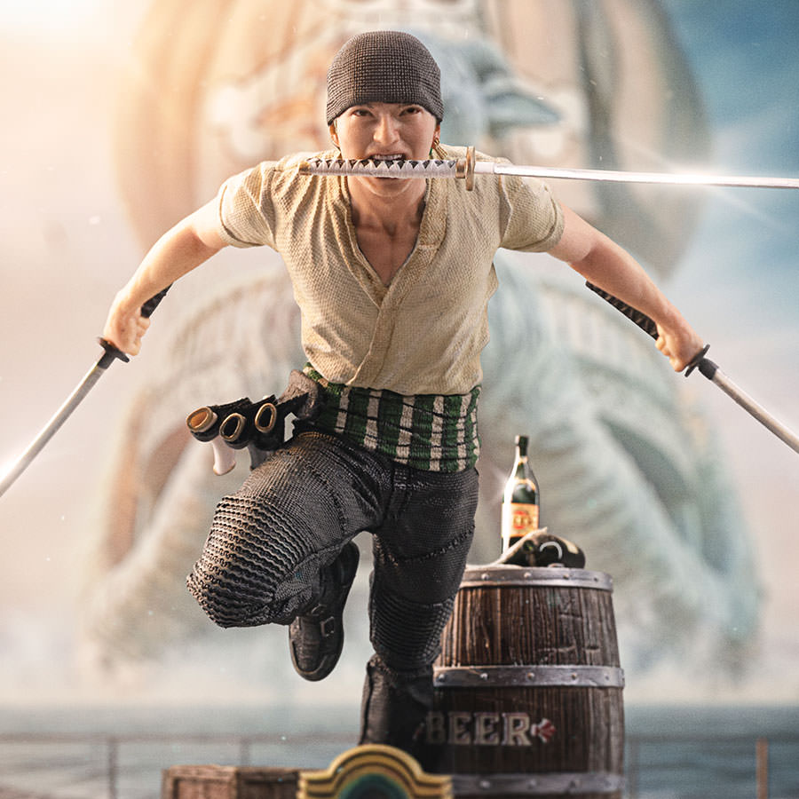 Zoro 1:10 Art Scale Statue by Iron Studios | Sideshow