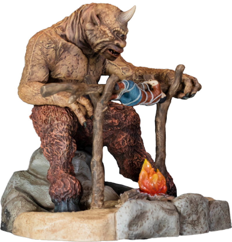 Cyclops Barbecue Diorama Scene Statues by Star Ace Toys Ltd.