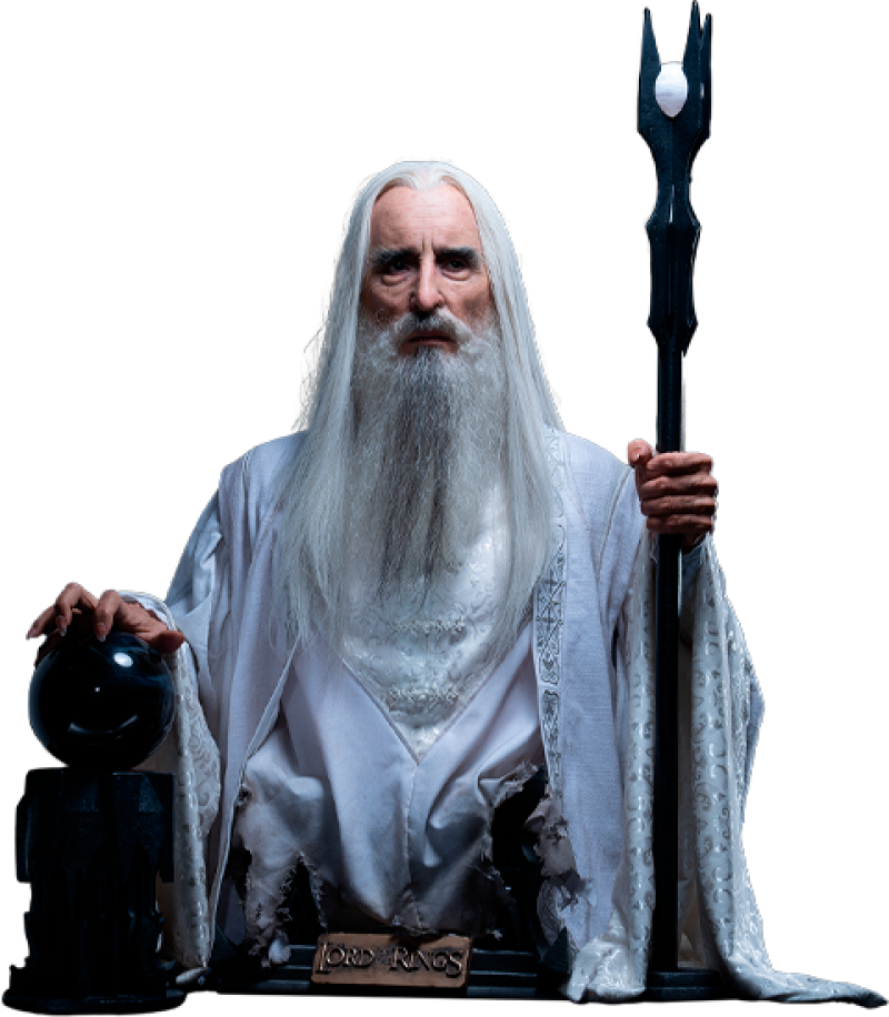 Saruman Life-Size Bust by Infinity Studio X Juxta Films