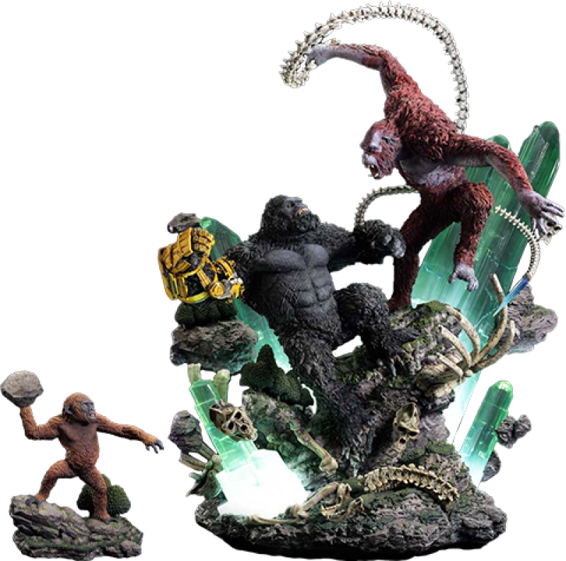 Kong vs. Skar King (Bonus Version) Diorama by Prime 1 Studio