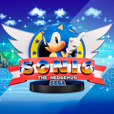 Sonic Title Screen Statue by First Figures Sideshow Collectibles