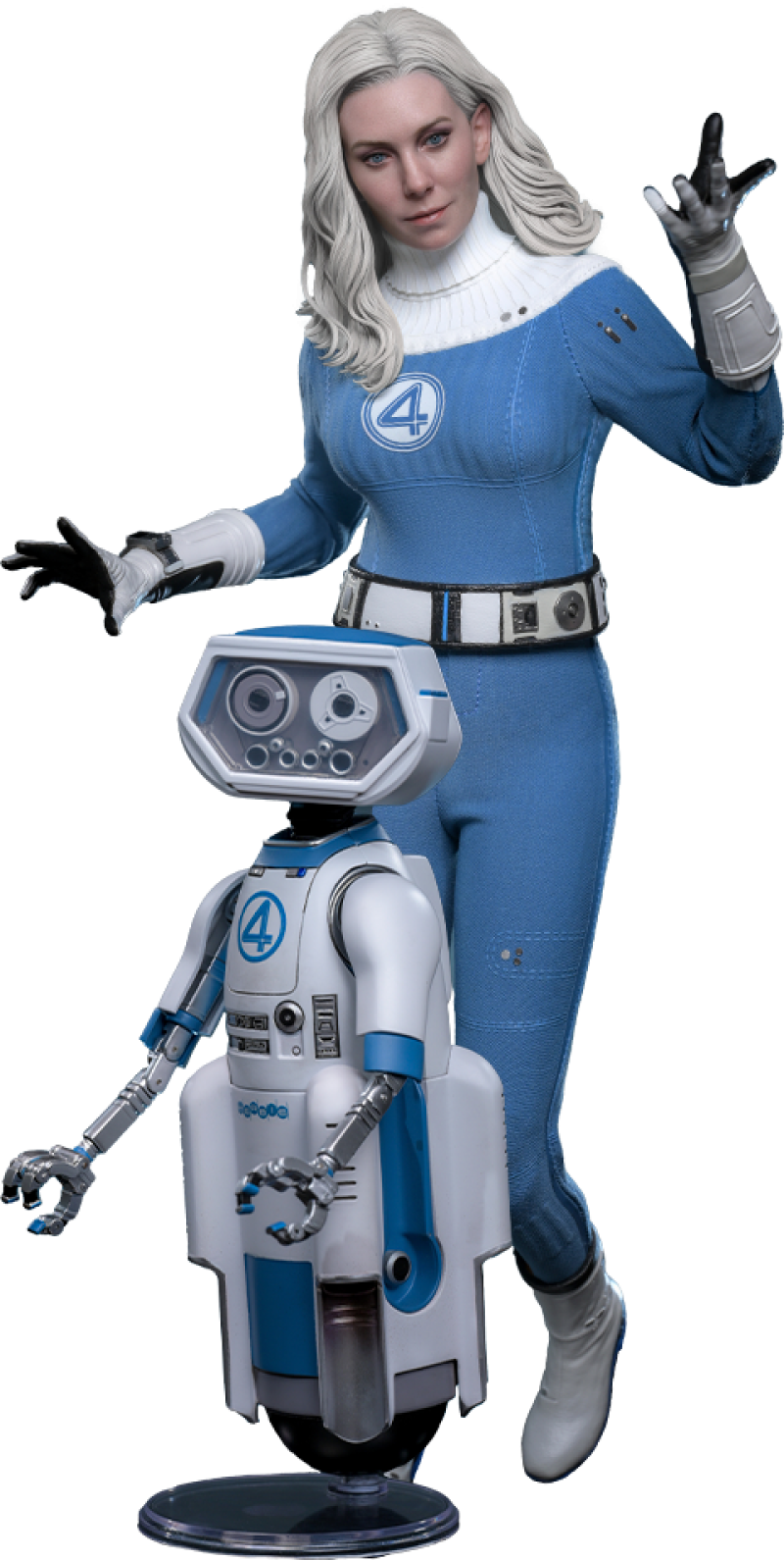 Invisible Woman and H.E.R.B.I.E. Sixth Scale Figure by Hot Toys (9147002)