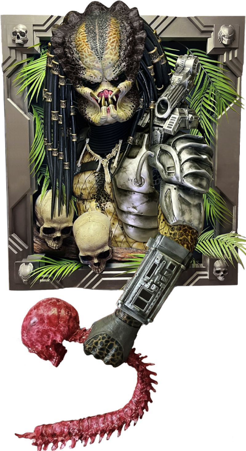 Predator Life-Size Wall Decor by Hollywood Collectibles Group
