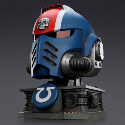 Unboxing Ultramarines Lieutenant Titus MKX Helmet & Display Stand