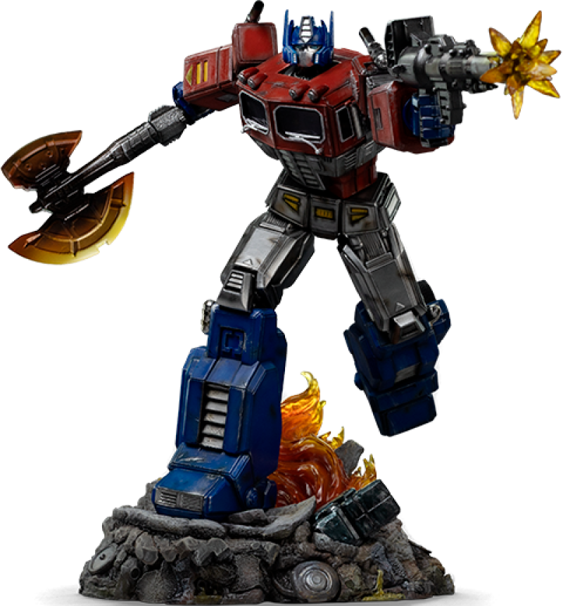 Optimus Prime Statues by Iron Studios