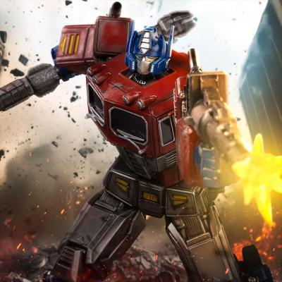 Unboxing Optimus Prime Statue