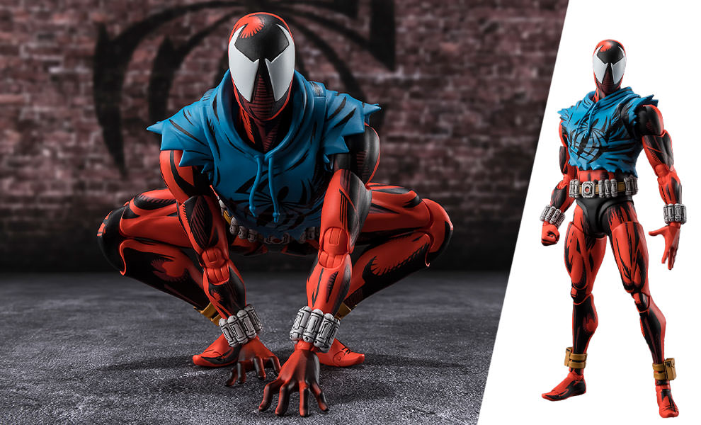 Sideshow アンルーリーインダストリーズ　スカーレットスパイダー Scarlet Spider Designer Collectible Statue by Unruly