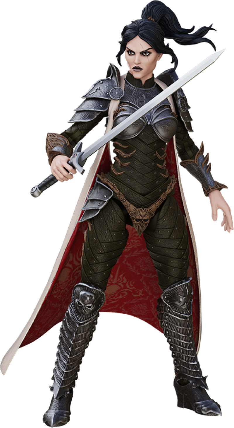 Shard: Mortal Trespasser Action Figure by Boss Fight Studio