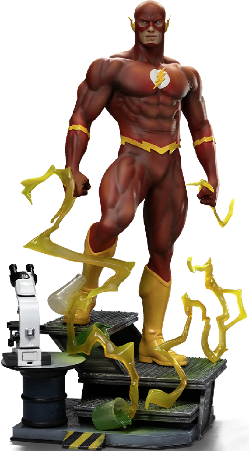 The Flash Quarter Scale Statue by Iron Studios