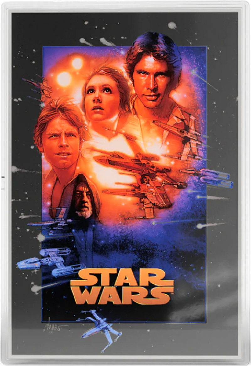 Star Wars™ Special Edition Poster - A New Hope™ Silver Collectible by Agoro