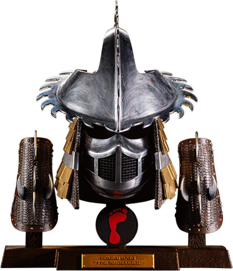 Shredder Stainless Steel Armor Set (Ooze Edition) Life-Size Replica by PCS