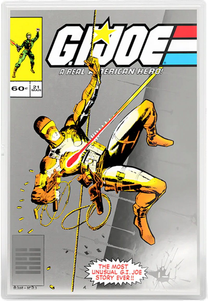 G.I. Joe A Real American Hero Vol.21 Silver Collectible by Agoro