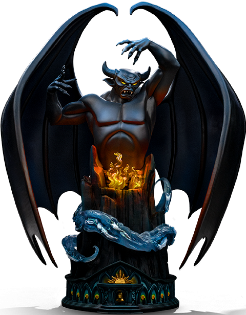 Chernabog Statues by Iron Studios