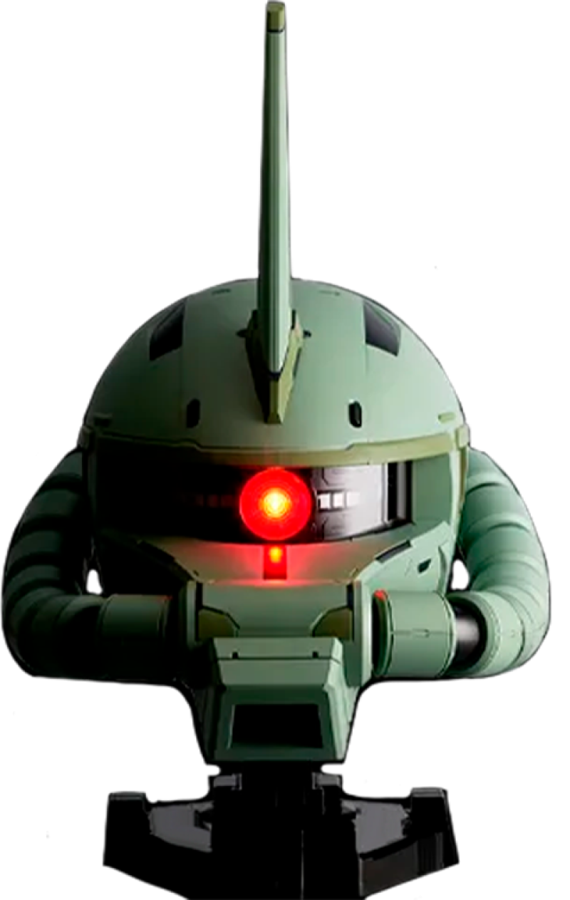 MS-06F ZAKU II Bust by Bandai