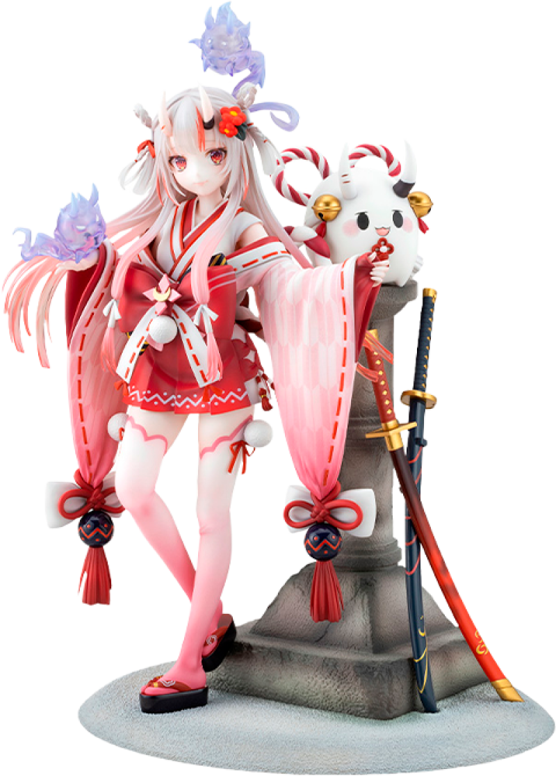 Nakiri Ayame (Shrine Maiden Fortune Outfit Version) Statues by Kotobukiya
