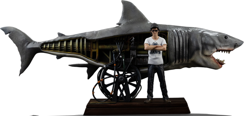 Steven Spielberg (Jaws 50th Anniversary) Deluxe 1:10 Scale Statue by Iron Studios