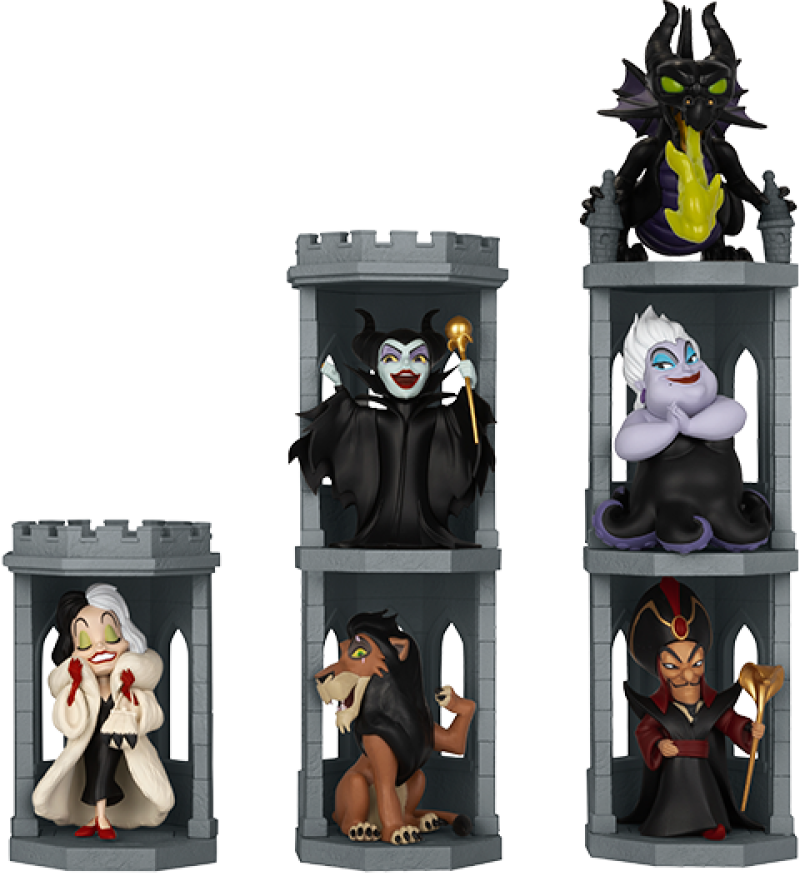 Disney Villains Tower Series Blind Box Set by Beast Kingdom
