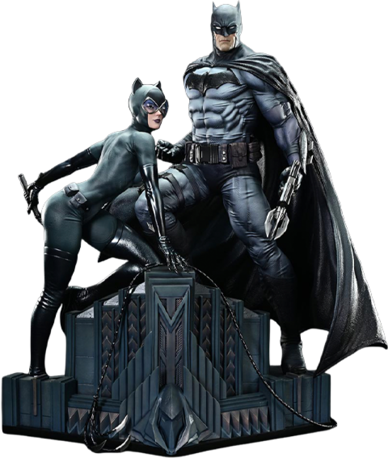 Batman & Catwoman (Bonus Version) Quarter Scale Statue by Prime 1 Studio