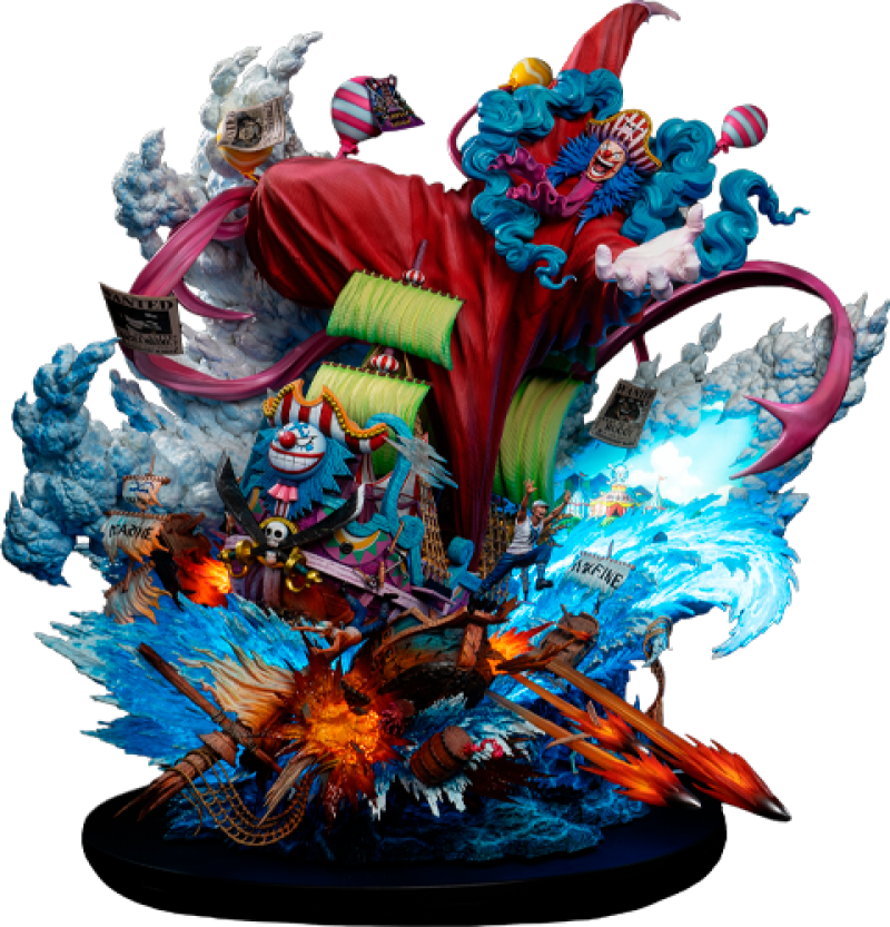 New Yonko Buggy Statues by Jimei Palace