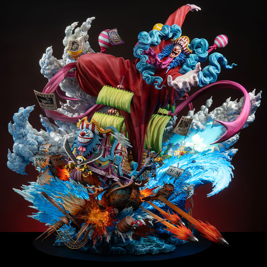 New Yonko Buggy Statue by Jimei Palace | Sideshow Collectibles