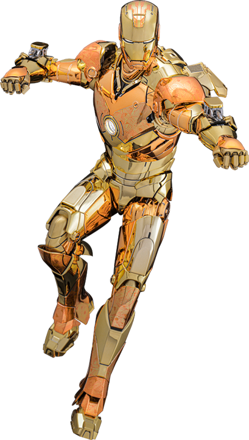 Iron Man Mark III (Golden & Copper Gold Version) Sixth Scale Figure by Hot Toys (915134)