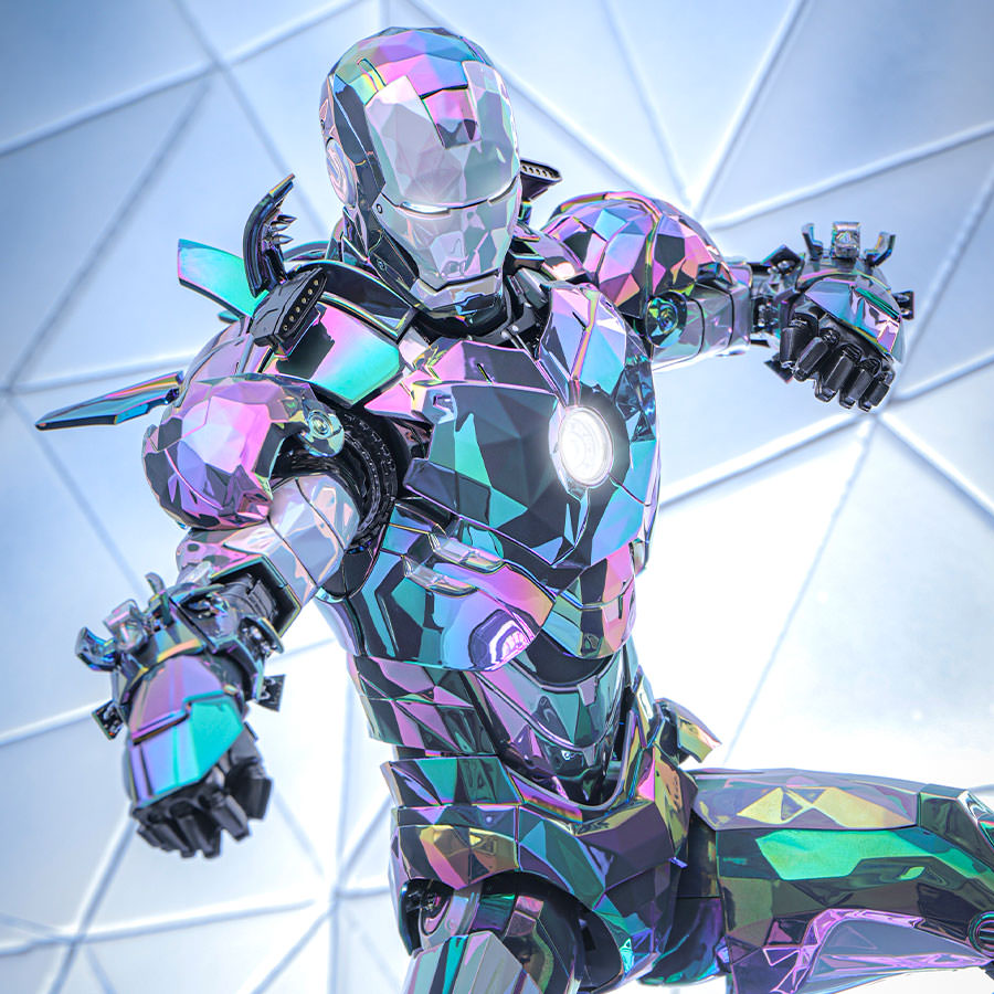 Iron Man Mark IV (Haze Fractal Armor Version) Sixth Scale Figure
