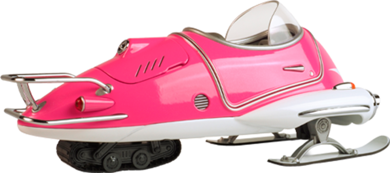 Hot Pink Snowtrack Flea Scaled Replica by The Wand Company