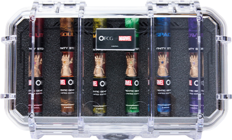Micro Infinity Gem Set with Display Case Scaled Replica by East Continental Gems
