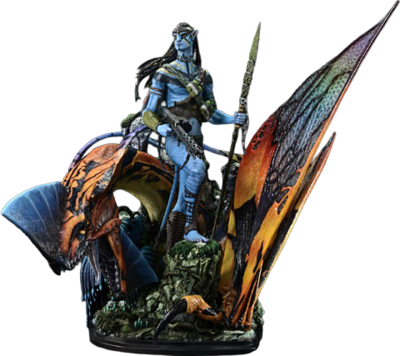 Jake Sully & the Great Leonopteryx (Deluxe Bonus Version) Quarter Scale Statue by Prime 1 Studio