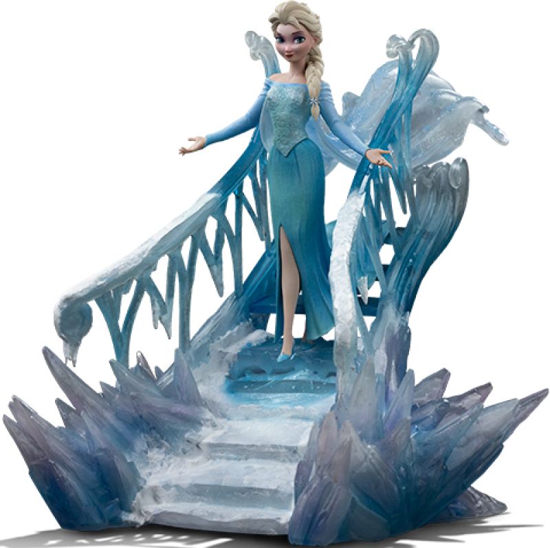 Elsa Deluxe 1:10 Scale Statue by Iron Studios