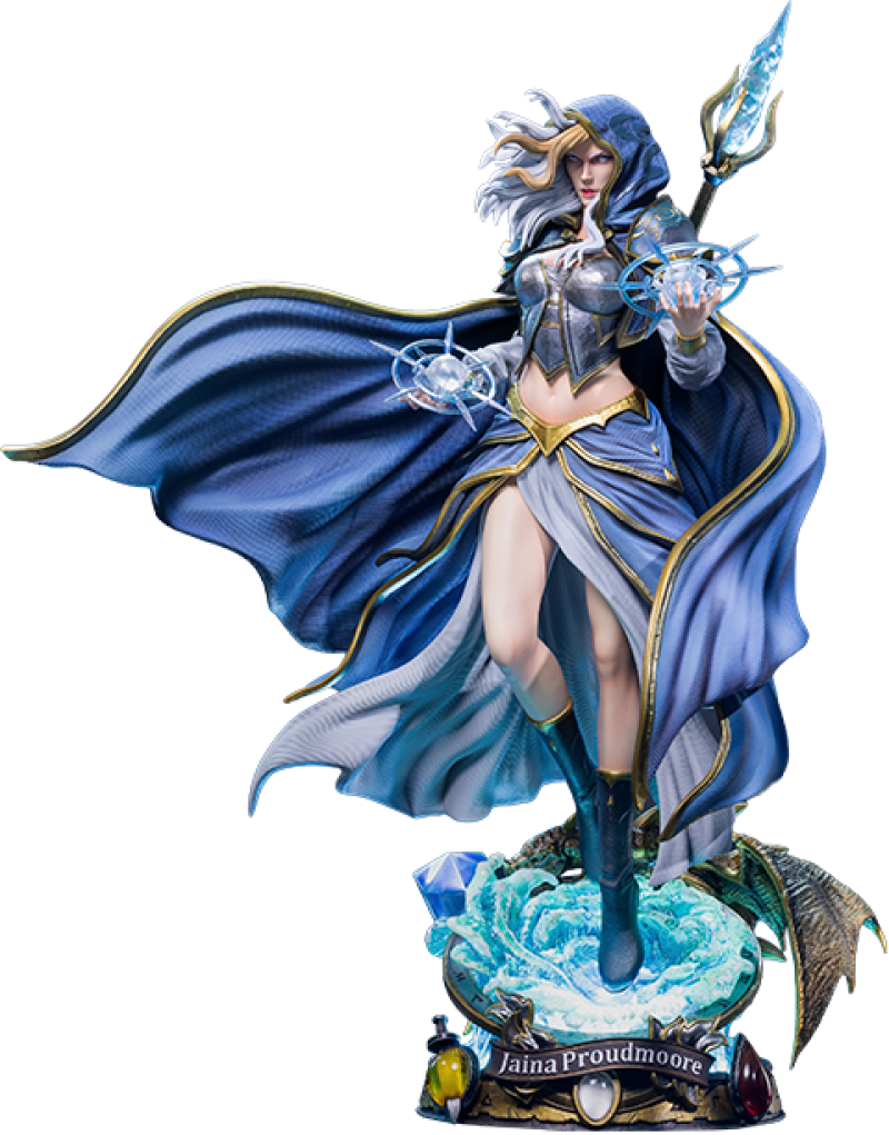 Jaina Proudmoore Statues by HEX Collectibles