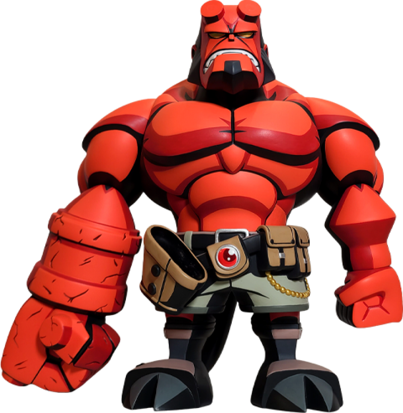 Hellboy Vinyl Collectible by BigBoysToys
