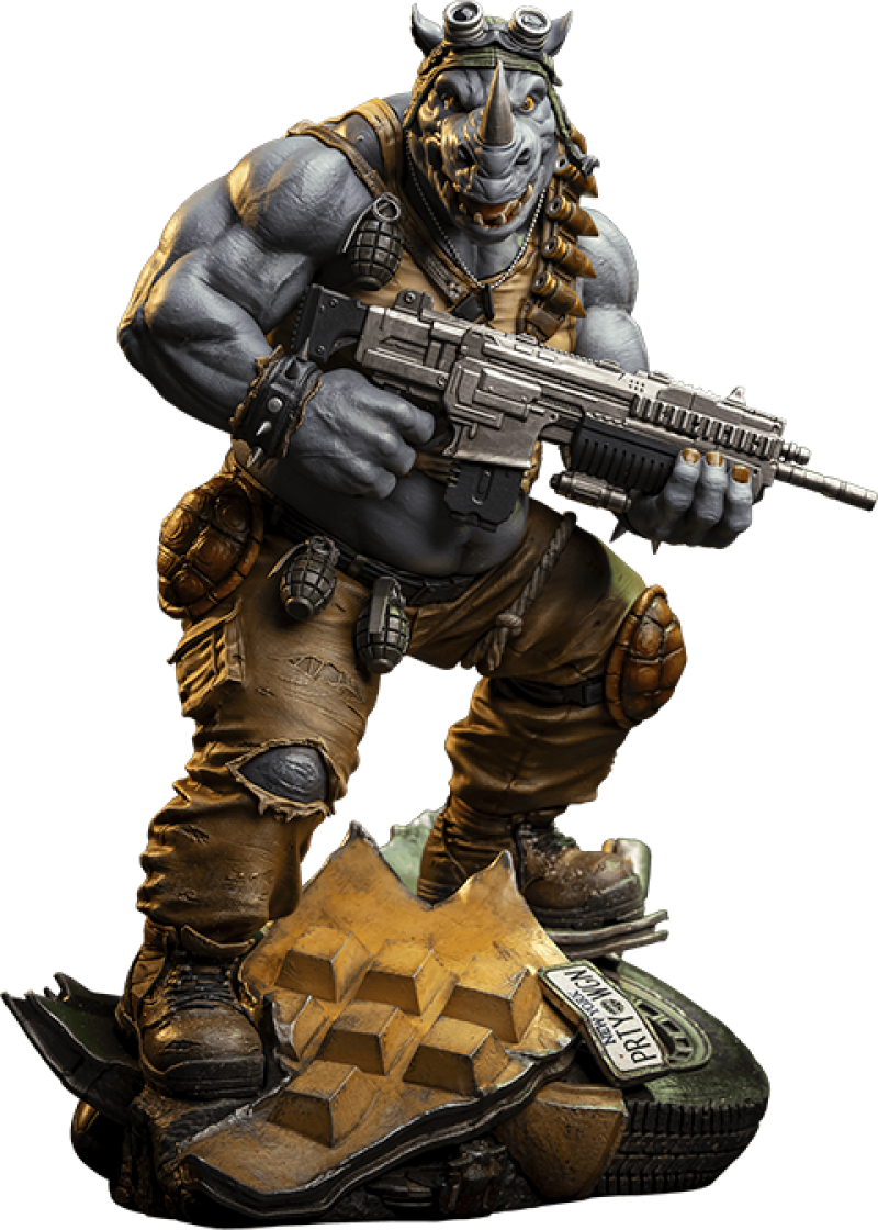 Rocksteady 1:3 Scale Statue by PCS