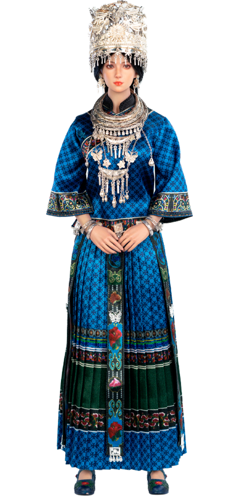 The Miao of China’s 56 Ethnic Groups (Blue) Sixth Scale Figure by TBLeague