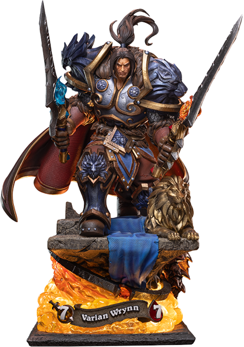 Varian Wrynn 1:10 Scale Statue by HEX Collectibles