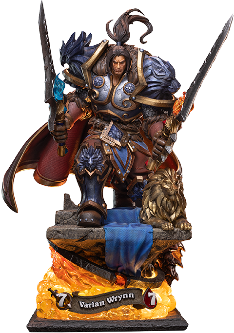 Varian Wrynn Statues by HEX Collectibles
