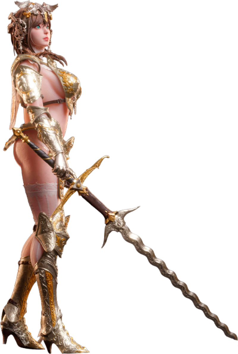 Hwit ole-Phoeleo (Sculpted Hair Version) Sixth Scale Figure by Damtoys