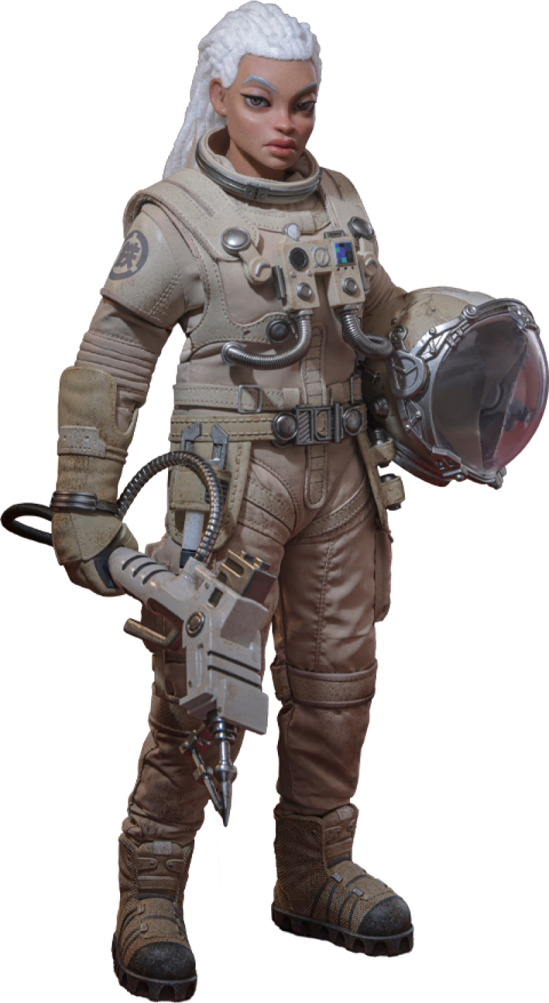 Space Worker Baby (Brothersfree 25th Version) Sixth Scale Figure by Hot Toys