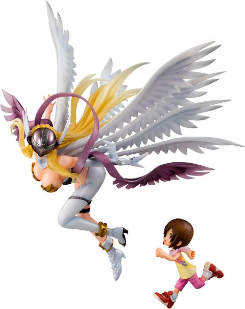 Angewomon & Kari Kamiya Collectible Figure by MegaHouse