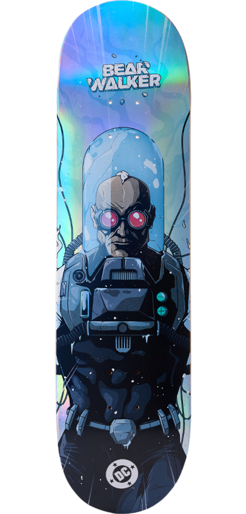 Mr. Freeze Skateboard Deck by Bear Walker